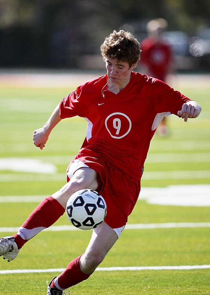 Person Playing Soccer